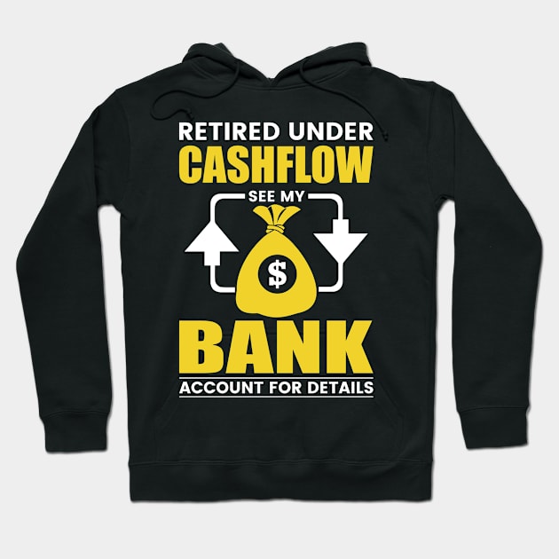 Cashflow retired genius Hoodie by Cashflow-Fashion 